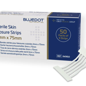 Blue dot Skin Wound Closure strips 3mm & 6mm pk50 or 3/5 strips