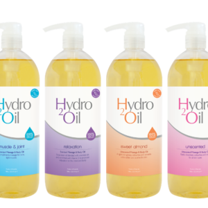 Hydro2Oil 1 Litre Bottles Massage Oil