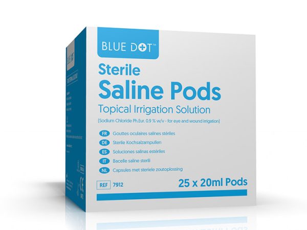 Sterile Saline Pods